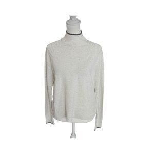 Smartwool Edgewood Mock Neck Sweater Merino Wool Natural Donegal NWT Small